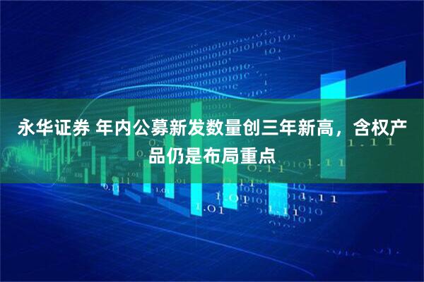 永华证券 年内公募新发数量创三年新高，含权产品仍是布局重点